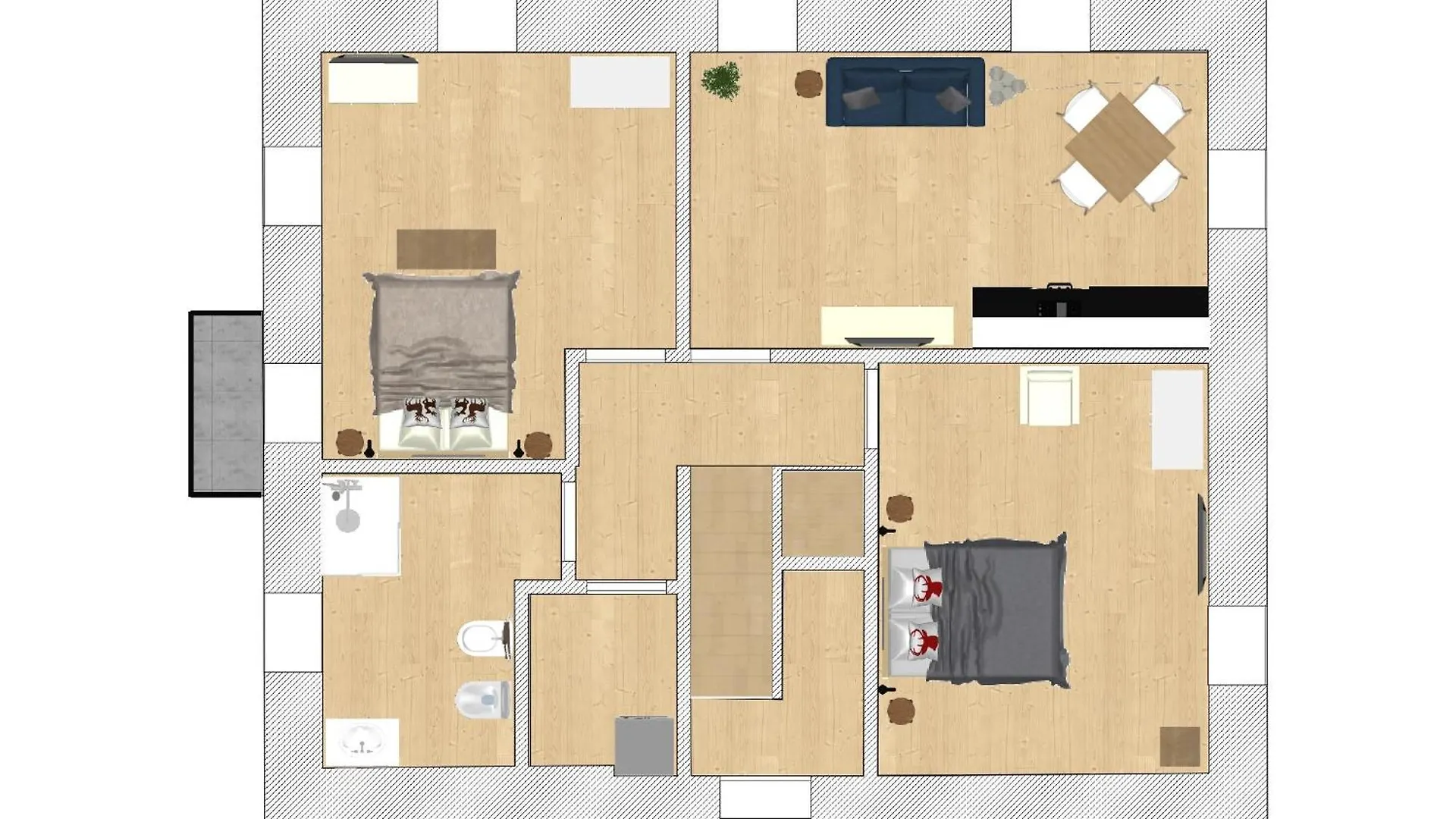 Apartament Ciesa Dela Maestra Rocca Pietore